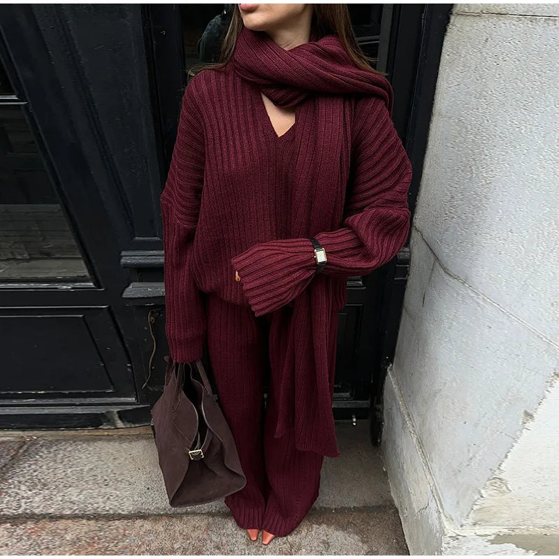 AIMÉEVOGUE STREET KNITWEAR SET